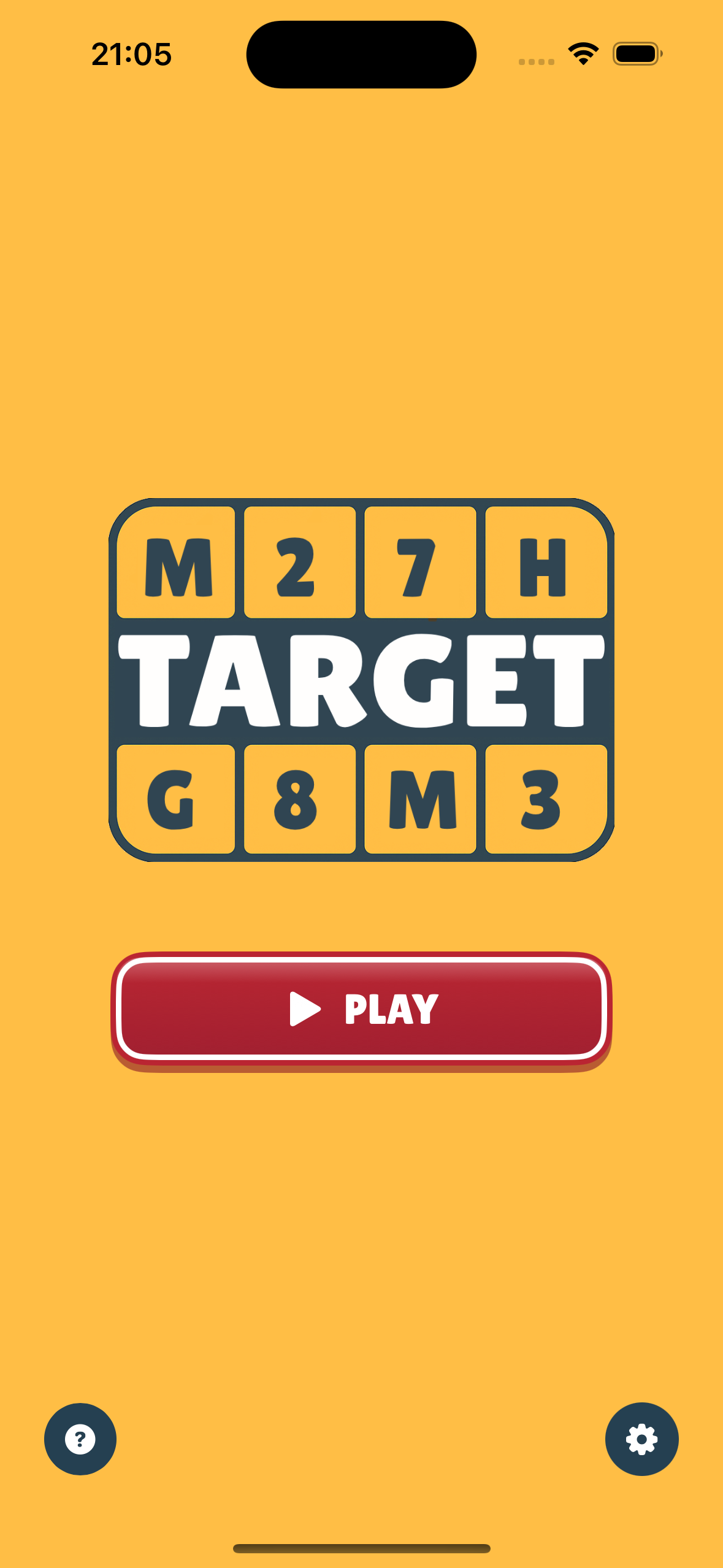 Math Game Target gameplay screenshot